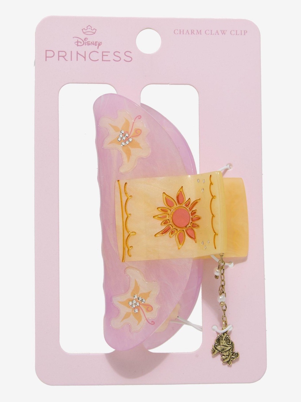 Disney Tangled Rapunzel Lantern Claw Clip with Charm